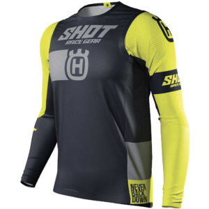 Jersey Shot Race Husqvarna Dark Grey