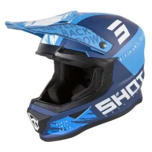 CASCO FURIOUS DRAW BLUE MATT LG SHOT RACE
