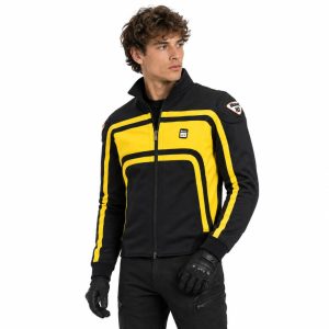 Chaqueta Easy Rider Nero Banda Limone
