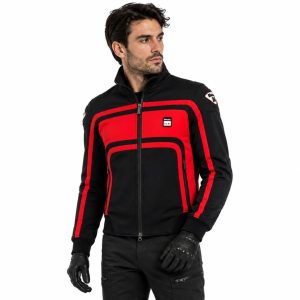 CHAQUETA EASY RIDER NERO BANDA ROSSO VIVO XXXL BLAUER