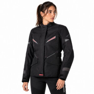 CHAQUETA DAMA SONAR NEGRO/GRIS/ROSADO MACNA XS