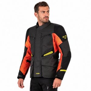 Chaqueta  Negro-Naranja-Gris Fusor Macna