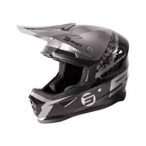 Casco Furious Storm Black Chrome Glossy
