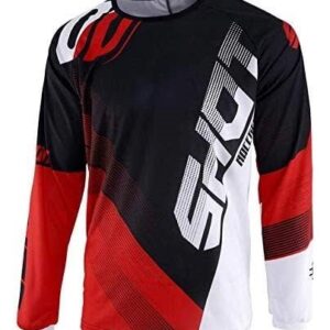 JERSEY KID ULTIMATE BLACK RED SHOT RACE