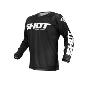 JERSEY RAW BLACK LG SHOT RACE