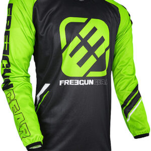 Jersey Freegun College Grey Neon Yellow