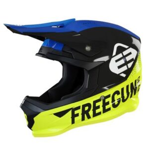 Casco Niño Xp4 Attack Neon Yellow Glossy