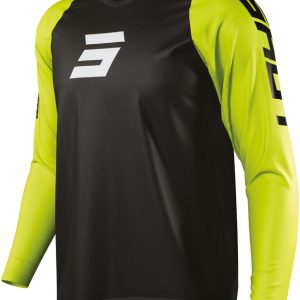 JERSEY NEO DEFENDER NEON YELLOW LG SHOT RACE