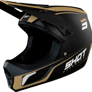 CASCO ROGUE UNITED BLACK GOLD MATT LG SHOT RACE