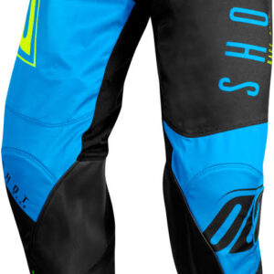 PANTALON SHOT RACE ALPHA BLUE NEON YELLOW Talla 36