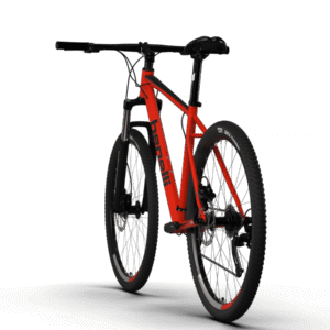 BICICLETA BENELLI MTB DE ALEACION ROJO CON GRIS M