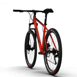BICICLETA BENELLI MTB DE ALEACION ROJO CON GRIS L