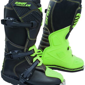 Botas Shot K10 Green Fluo Niños