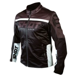 CHAQUETA SOFTSHELL LITE 2.0 BLACK WHITE XXL SHOT