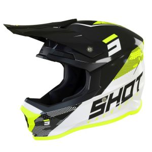 Casco Furious Camo Neon Yellow Glossy