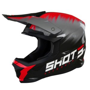 Casco Furious Versus Red Glossy