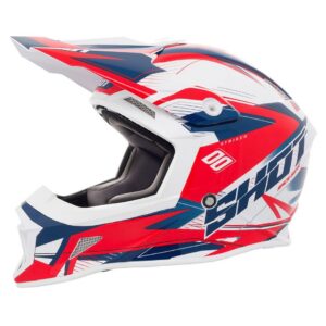 CASCO STRIKER SIDE BLUE/RED XL SHOT RACE