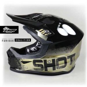 CASCO SHOT RACE FURIOUS COALITION GOLD Talla MD