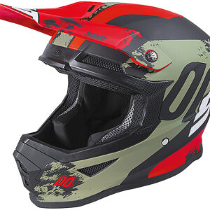 CASCO FURIOUS SHADOW KAKI RED MATT XL SHOT RACE