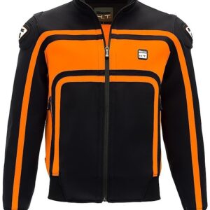 Chaqueta Easy Rider Nero Banda Arancione