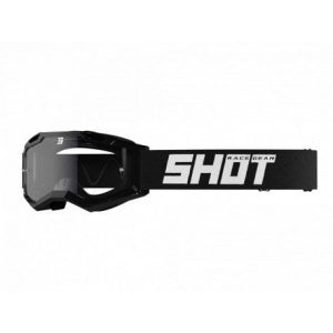 ANTIPARRAS ASSAULT 2.0 SOLID BLACK ENDURO GLOSSY SHOT RACE