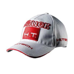 Gorro Blauer Moto Wear Blanco Rojo