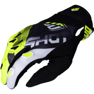GUANTES KID ULTIMATE BLACK NEON GREEN 8/9 SHOT RACE