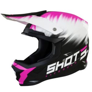 Casco Niño Furious Versus Pink Glossy