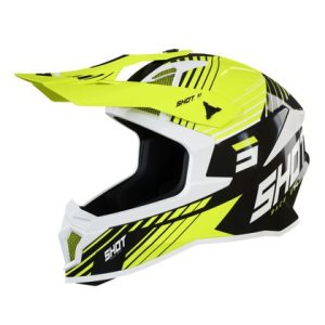 Lite Fury Black Neon Yellow White Glossy