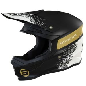 Casco Furious Roll Black Gold Matt
