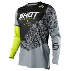 Jersey Shot Race Storm Neon Yellow