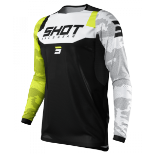 Jersey Shot Camo Neon Yellow