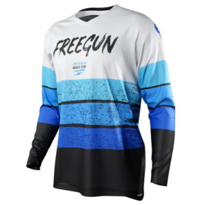 Jersey Shot Stripe Blue