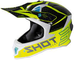 CASCO LITE CORE NEON YELLOW BLACK GLOSSY MD SHOT RACE