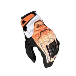 Guante Macna Assault Negro Naranjo