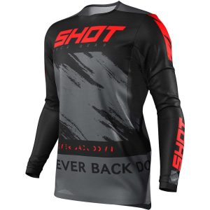 JERSEY DRAW RED LG SHOT RACE