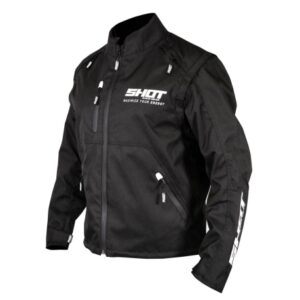 Chaqueta Shot Race Contact Black White