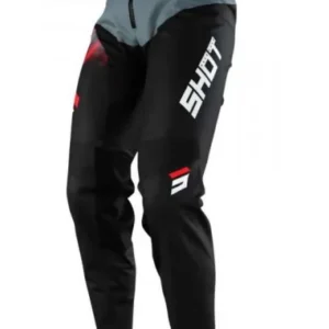 Pantalon Shot Race Versus Black Red