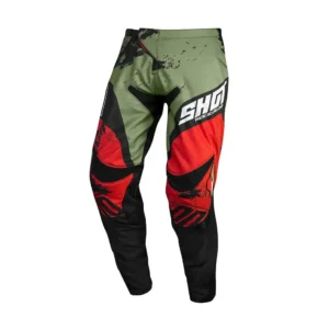Pantalon Shot Race Shadow Kaki Red