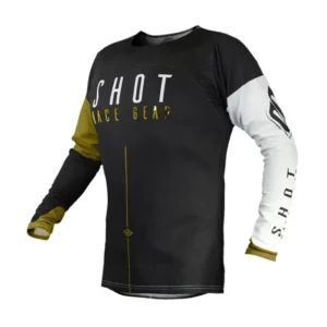 Jersey Alpha Black Gold SHOT RACE