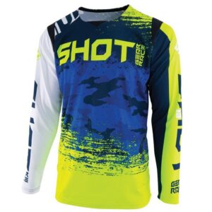 JERSEY COUNTER BLUE NEON YELLOW MD SHOT RACE