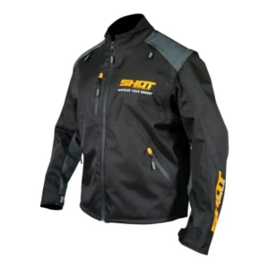 Chaqueta Shot Race Contact Black Neon Orange