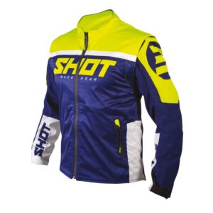 CHAQUETA SOFTSHELL LITE 2.0 NAVY NEON YELLOW XXL SHOT