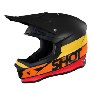 Casco Furious Story Orange Matt