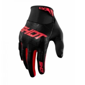 Guantes Shot Race Drift Spider Red